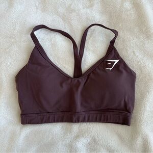 Gymshark V-Neck Sports bra (Mauve)
